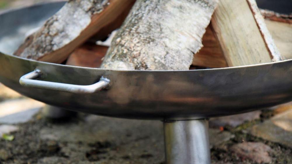 CookKing Feuerschale "Bali" 70 cm, rund Handarbeit, aus Stahl